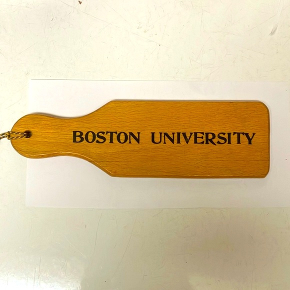 Vintage Boston University 1949 Sigma Alpha Epsilon Spring Formal Paddle - Picture 1 of 4